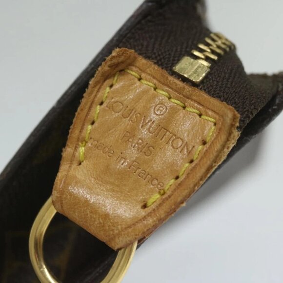 LOUIS VUITTON Monogram Bucket GM Pouch Accessory Pouch LV Auth 60987 - Picture 9 of 14